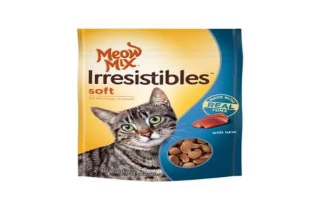 Meow Mix Irresistibles Soft With Tuna Cat Treats 8!