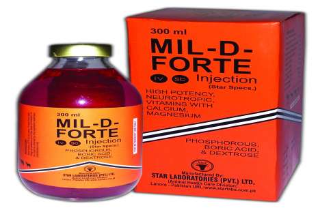 Mil-D Forte Injection 300ml!