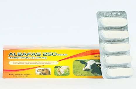 ALBAFAS 250 BOLUS!