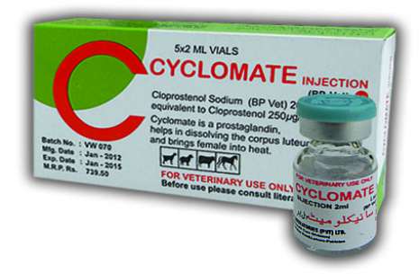 Cyclomate Injection 2 ml!