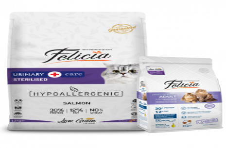 Felicia Low Grain Sterilized Urinary Cat Food With!