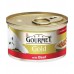Gourmet Gold Beef In Gravy Cat Food Can for cat!