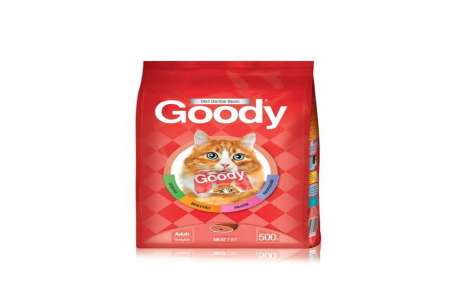 GOODY CAT FOOD 500G ( KITTEN + CHICKEN + BEEF + GO!