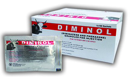 Diminol Powder For Injection 100 ml!