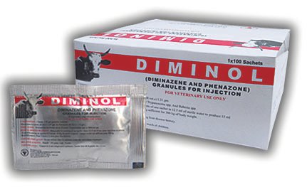 Diminol Powder For Injection 100 ml!