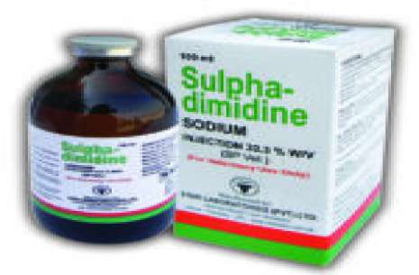 Sulphadimidine Sodium 33.3% Injection 500 ml!
