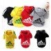 Adidog Clothes Cotton hoodie Cool Clothes For Dogs!