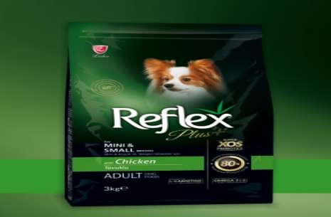 Reflex Plus Adult Dog Food for Mini Adult Breeds i!